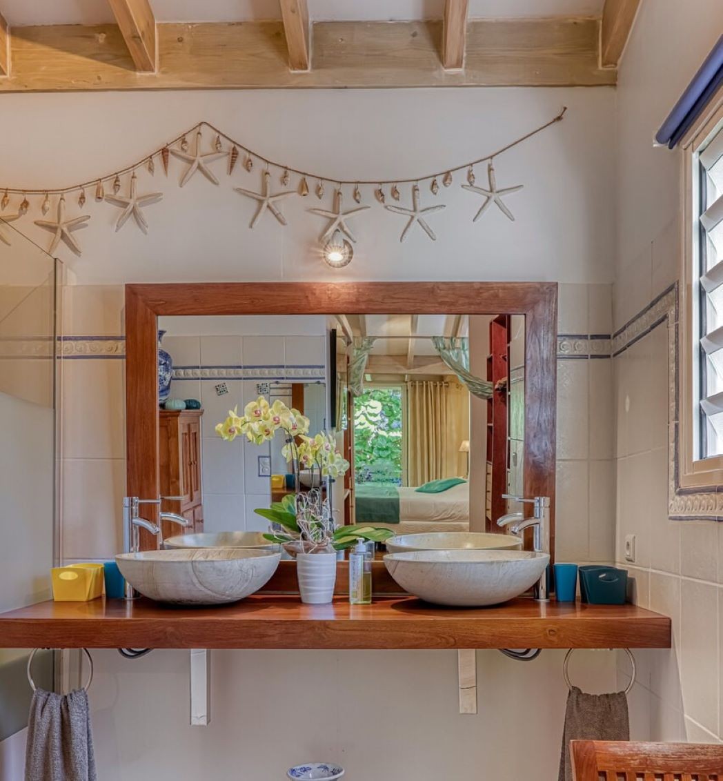 Doubles vasques sdb Raisin de Mer