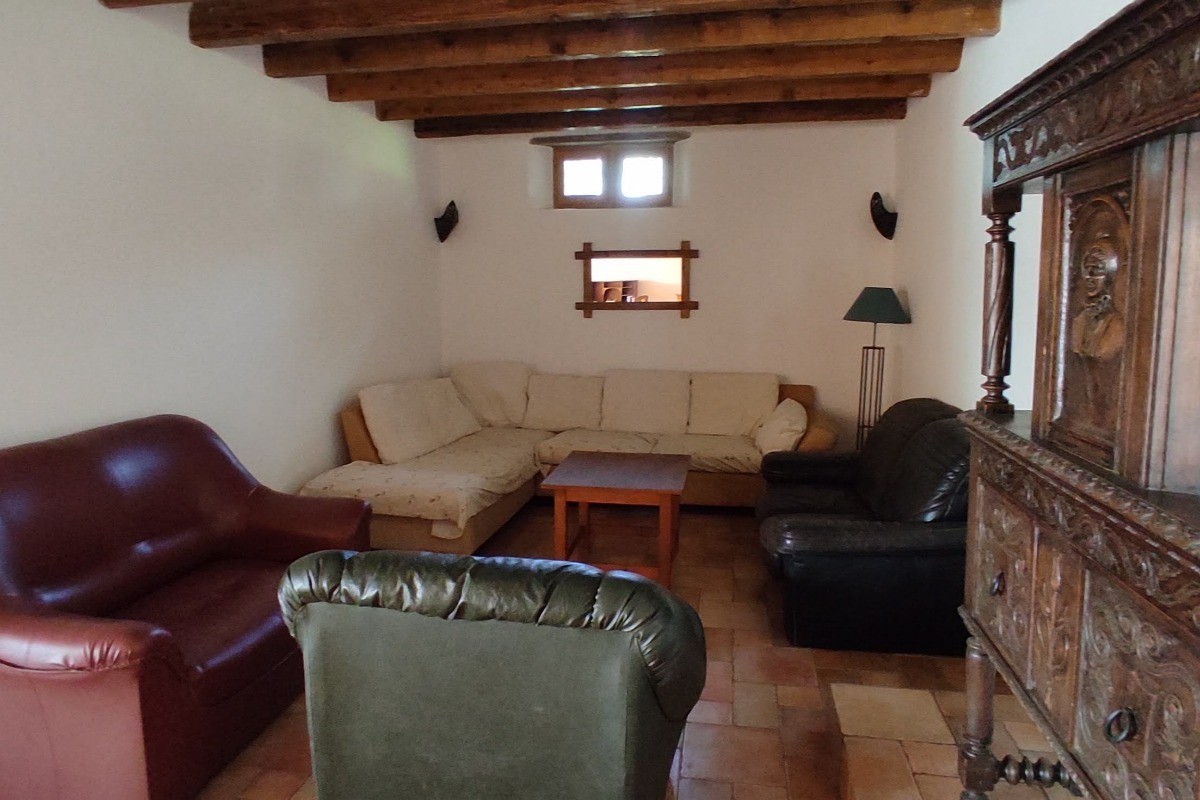 La Michelonne - Espace salon dans la pièce de vie