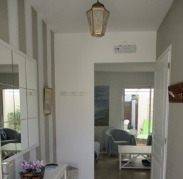 Hall d'entrée du gite du Fief de La Volette, près de Royan en Charente maritime