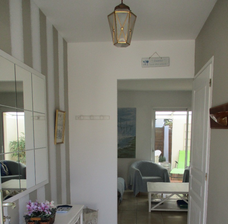 Hall d'entrée du gite du Fief de La Volette, près de Royan en Charente maritime