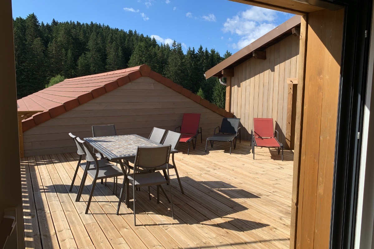 Terrasse - Le Rossberg - Les spatules