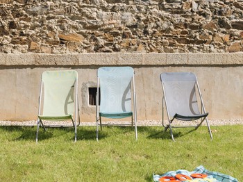 Jardin devant préau