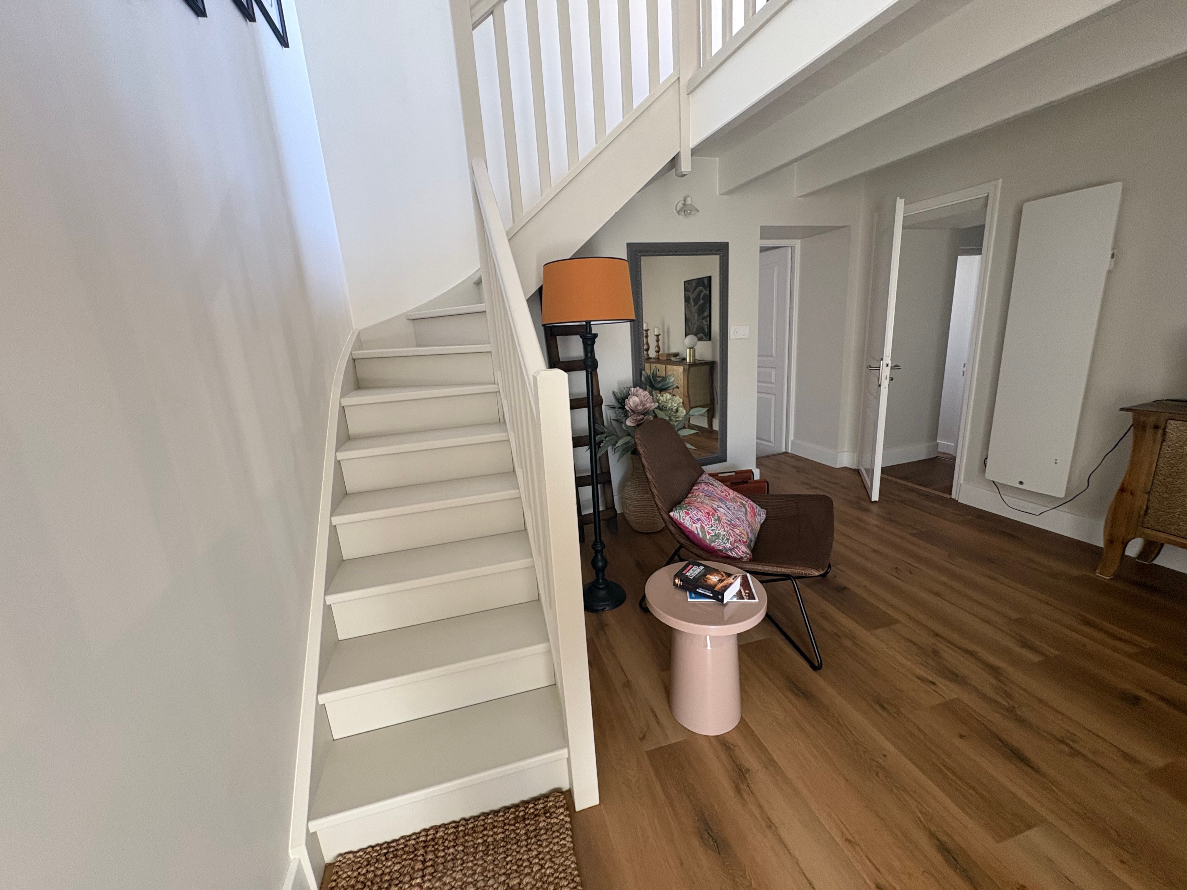 Access to the mezzanine