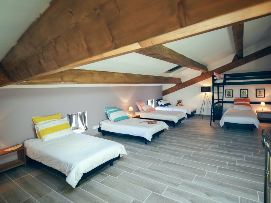 Le dortoir 6 lits 90 © Val d'Art'dèche Photographie