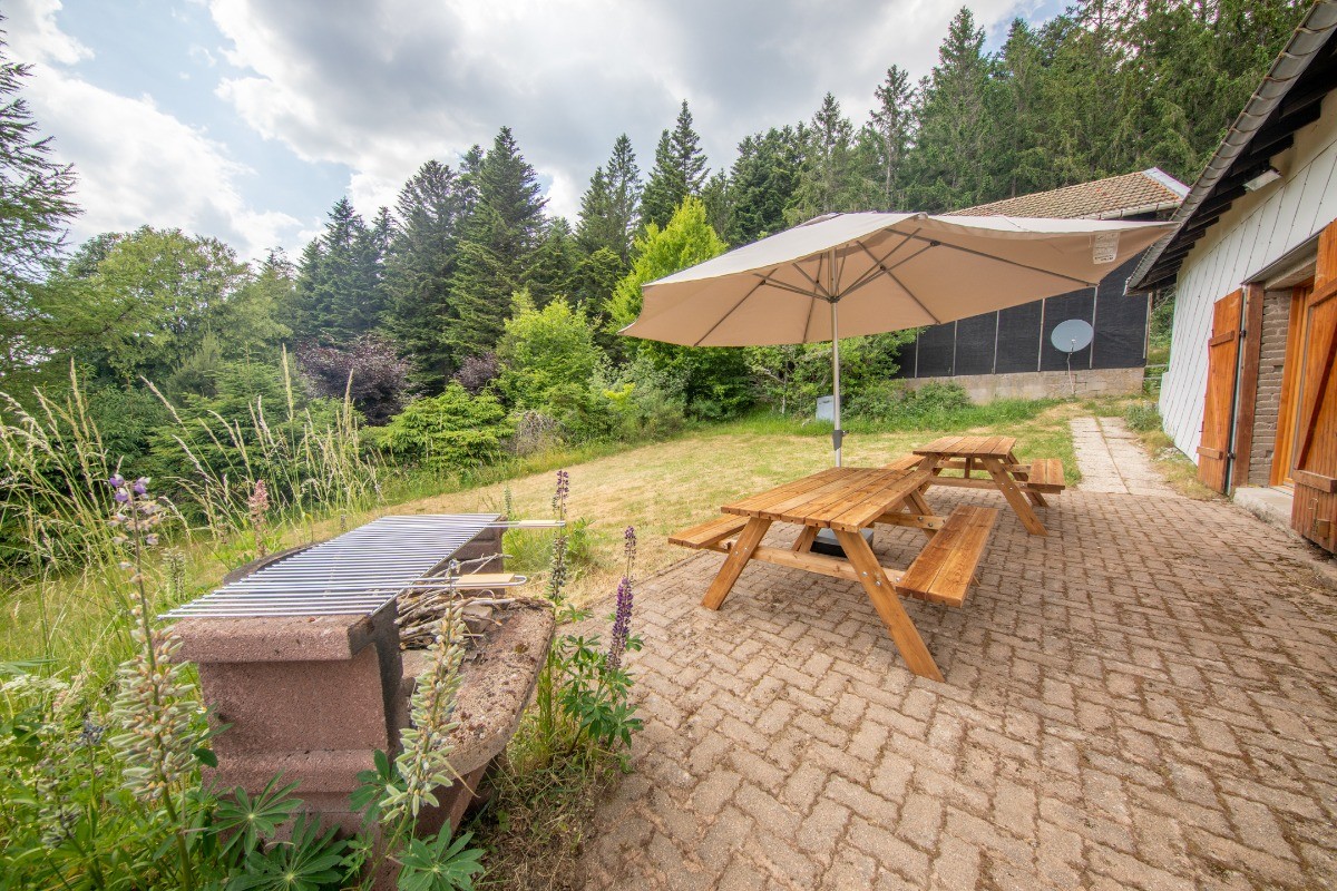 Toujours la terrasse et son barbecue..