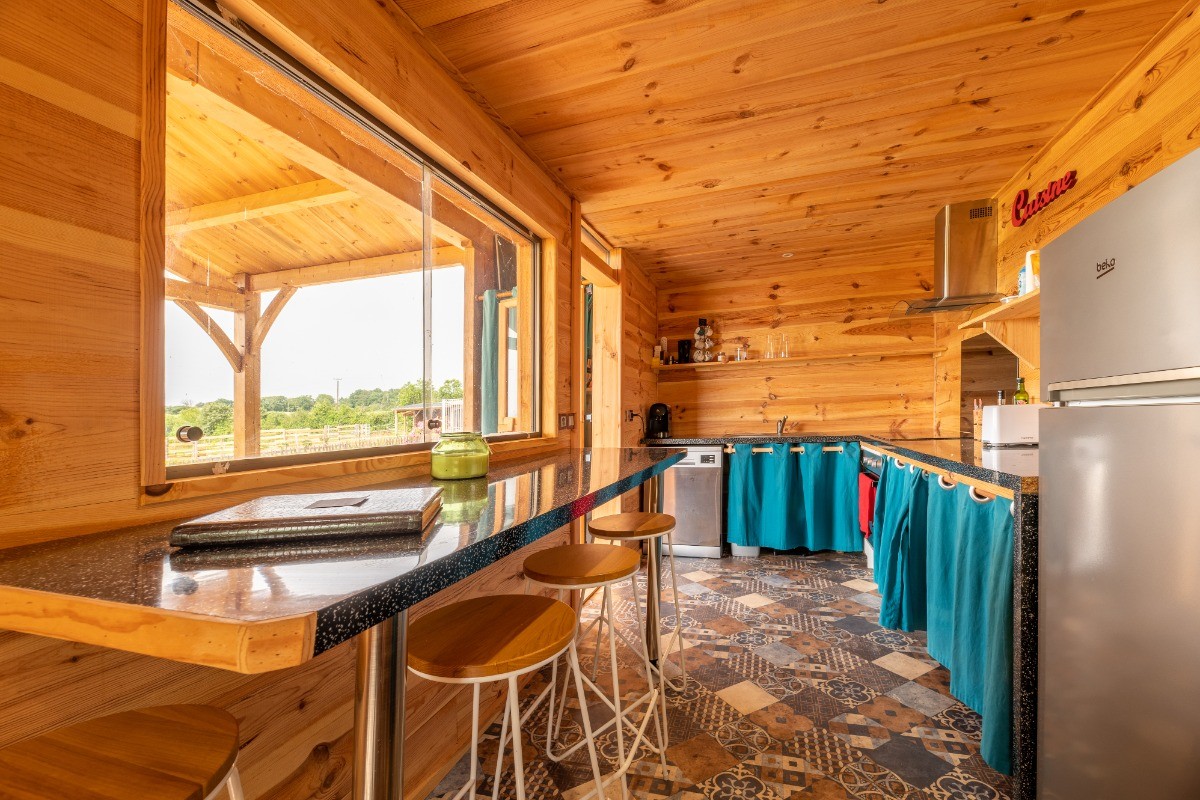 Domaine de la Cambre, camping à la ferme, roulotte, gite avec piscine, gers, duffort, occitanie