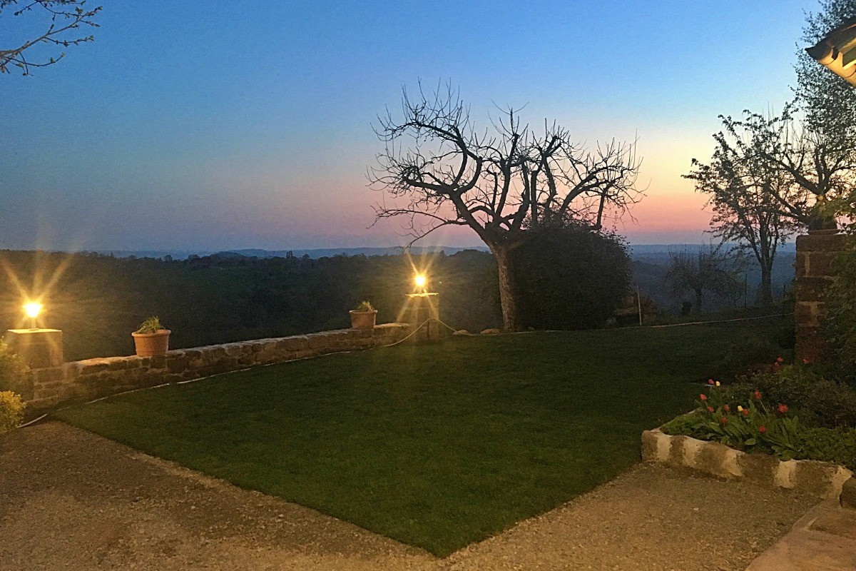 Coucher de soleil au Rouchil