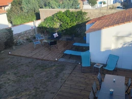 Maison de vacances avec terrasses