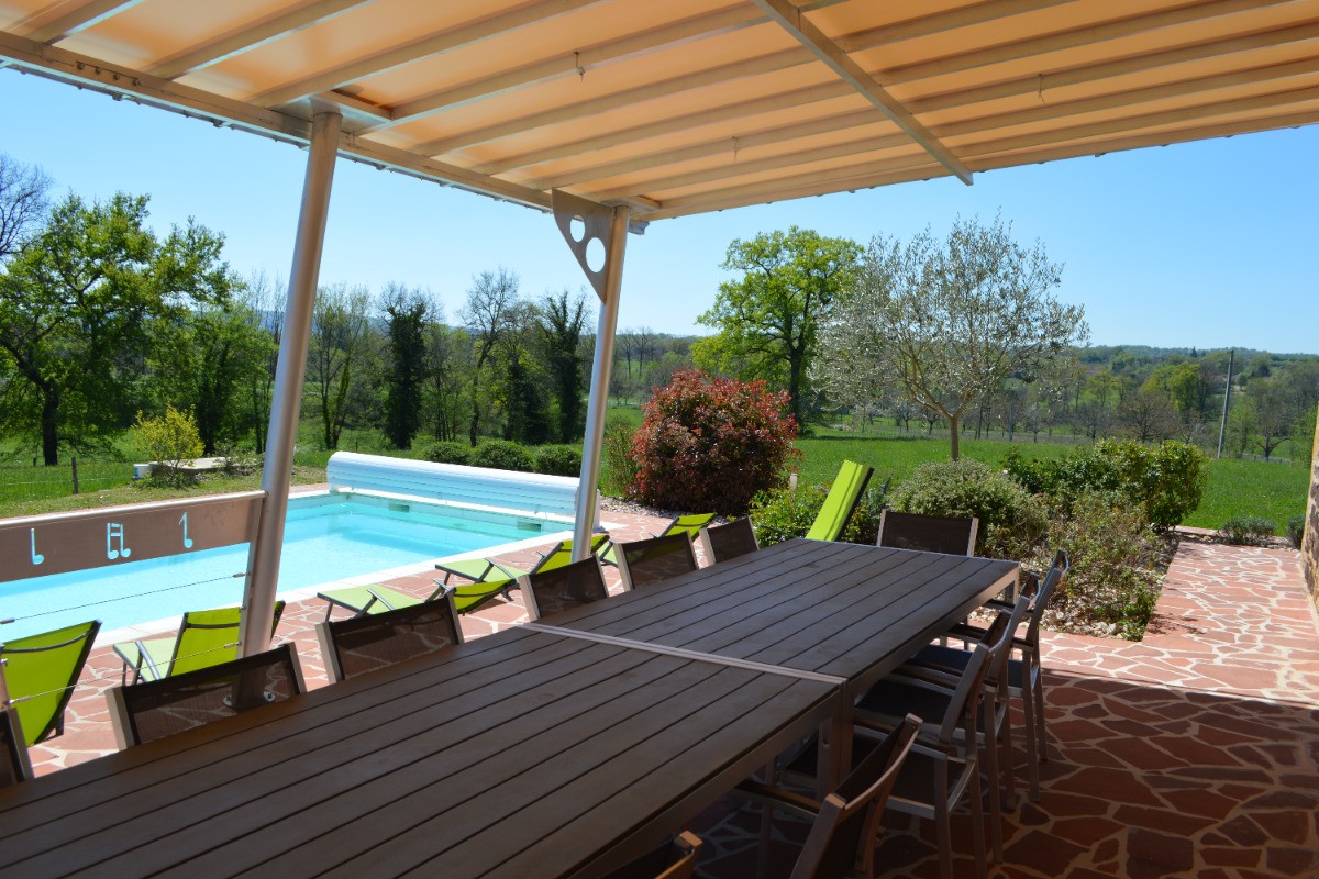 Terrasse couverte