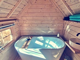 Salle de bain privative kota « le repère du kontio » Chambres d’hôtes Juste par hasard - St Michel Chef Chef