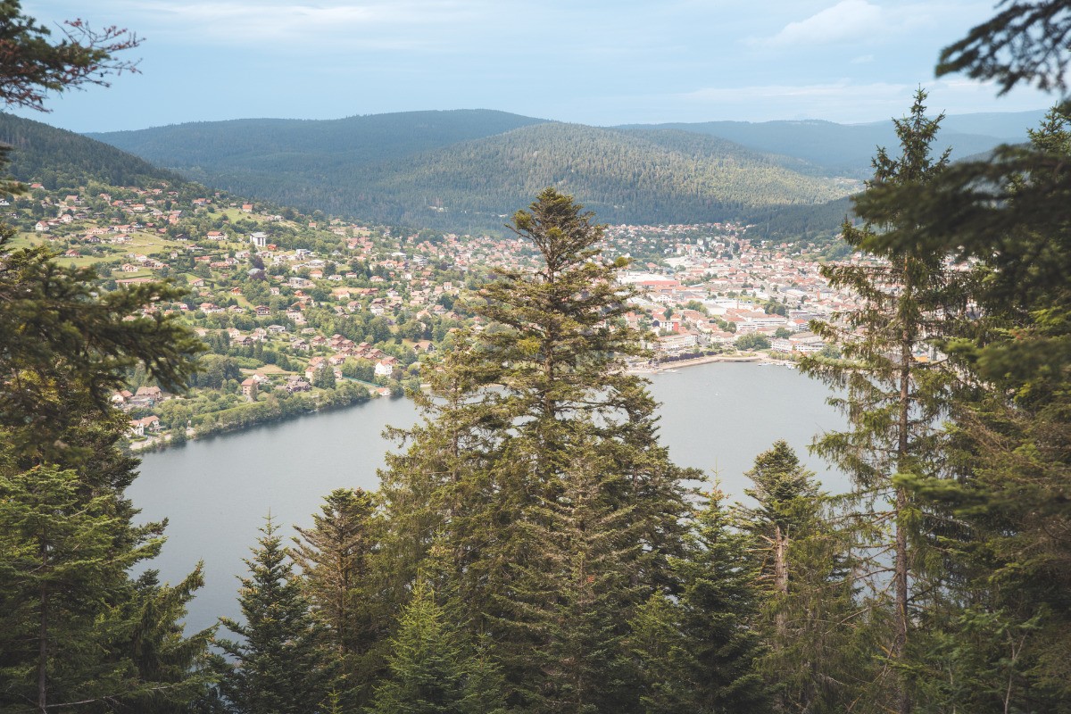 ©ART GE-Pierre Defontaine-Point de vue depuis la tour de Merelle-GERARDMER