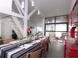 Living room in the Villa Land-Zee near Royan