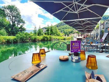 terrasse de notre restaurant Le Relais Gourmand