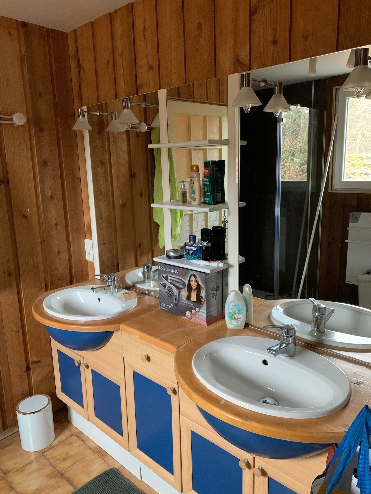 Salle d'eau  - Gîte Le Petit Canada à Rupt-sur-Moselle