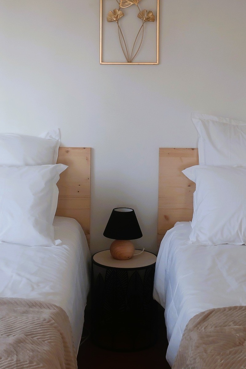 Chambre 2 lits 90x200 cm - Gite Bassompré
