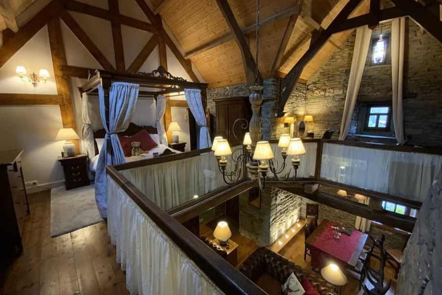 Grande mezzanine avec lit 150