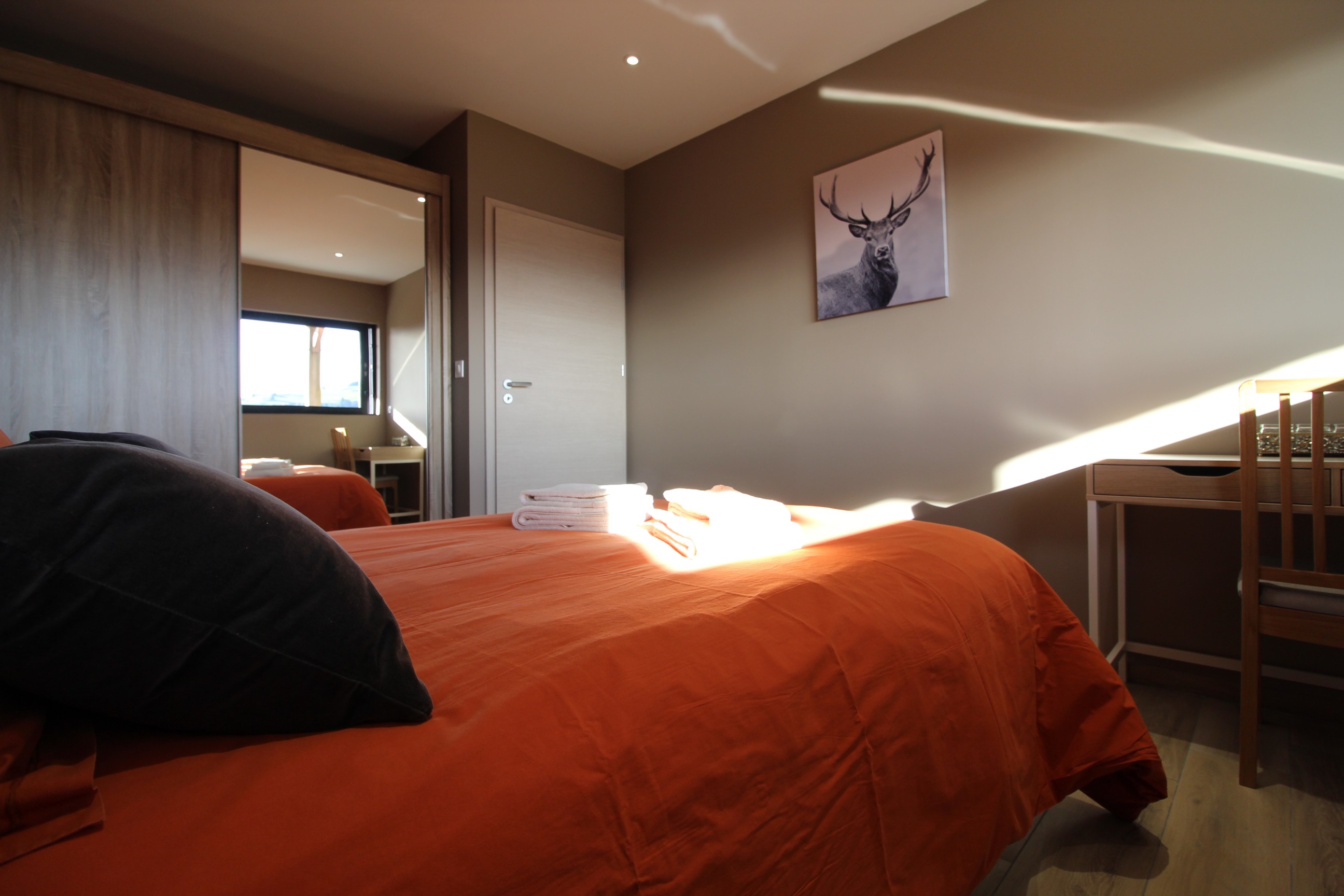 Chambre n°2 - Gîte Au Camp de Base à La Bresse