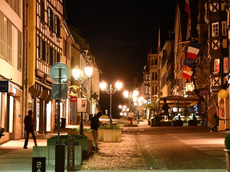 Saverne by night à 15 minutes du gîte