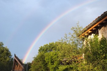 ça porte bonheur! Faites un voeu!