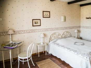 Chambre 1, lit 160 - Chambre d'hôtes l'An 12 - Suite Floréal