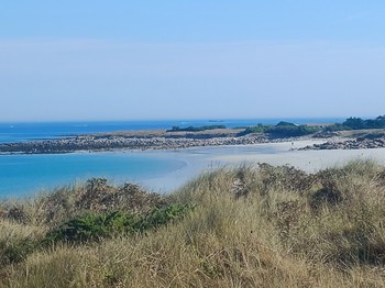 vue des plages de ploudalmezeau