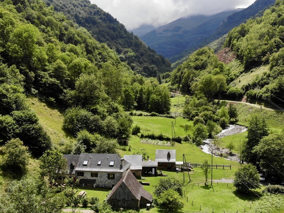 Domaine de l'Artigou en été