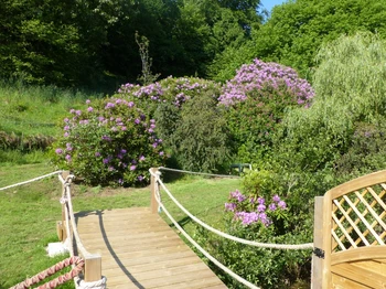passerelle d'accès à la bulle