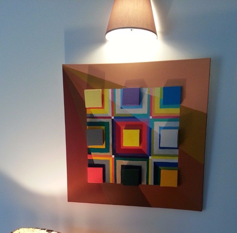 Lumière d'ambiance côté salon