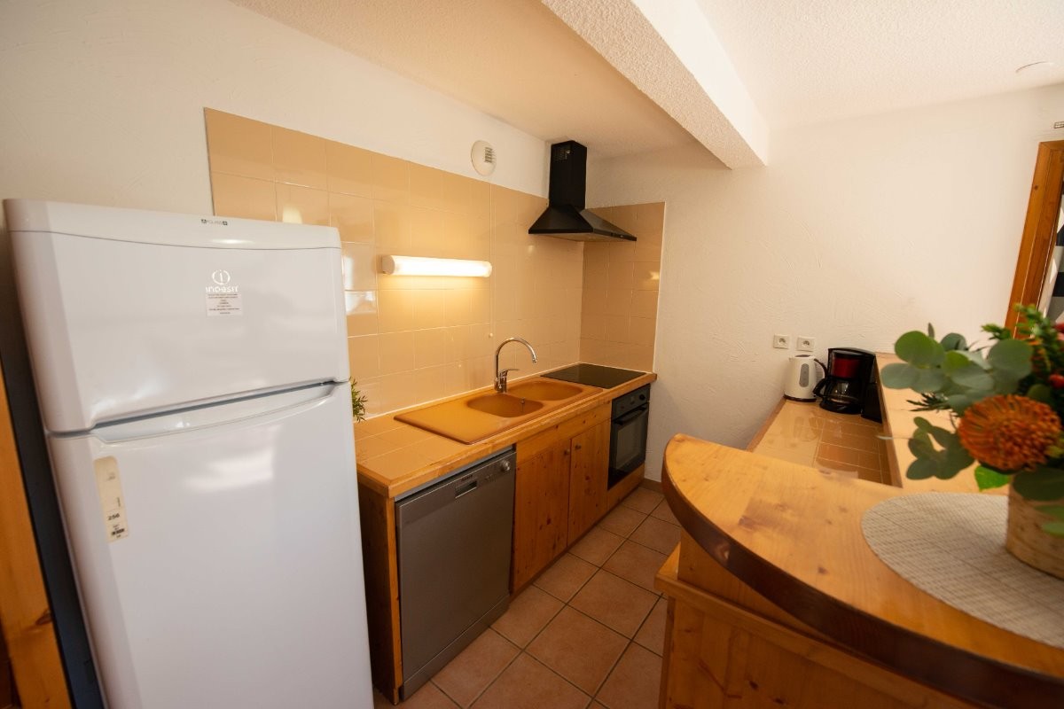 Chalet Daim: espace cuisine