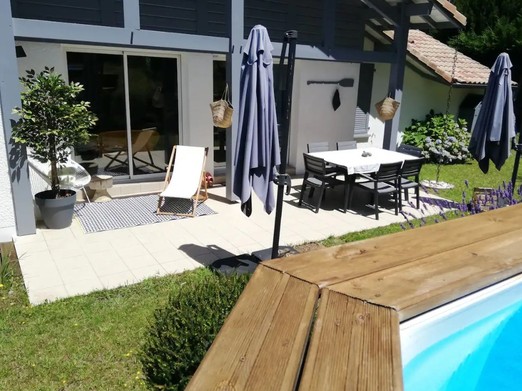 Jardin - Calme - Terrasse - Bois - Détente - Yoga - La Pinède Guesthouse - Gîte - Vielle-Saint-Girons - Landes - Crédit photo : Céline