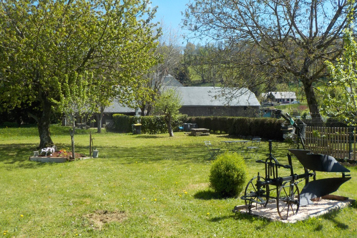 Le jardin.