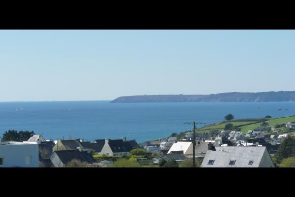 Vue sur le cap de la Chèvre de la terrasse