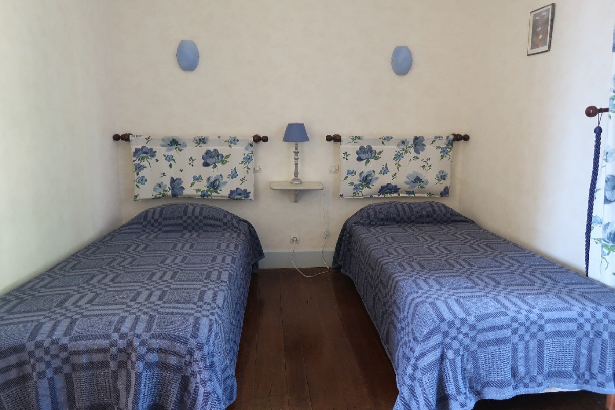 chambre bleue