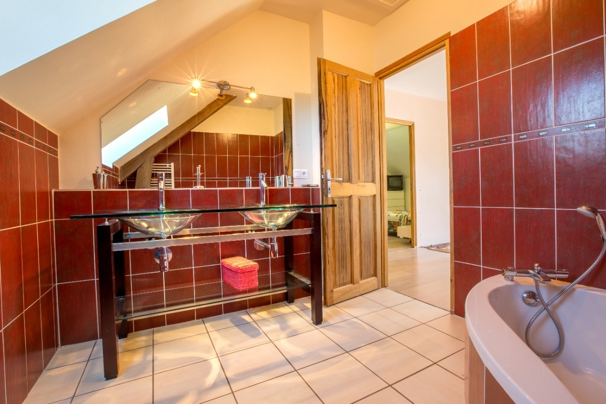 salle de bain à l étage