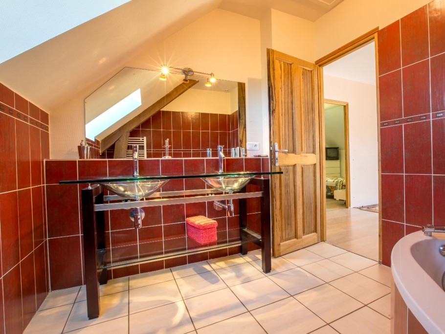 salle de bain à l étage