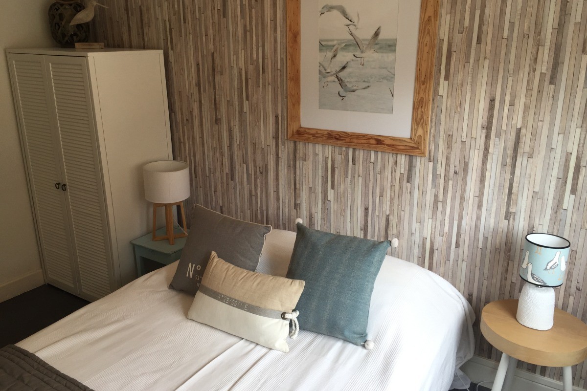 Chambre taupe | 1 lit double