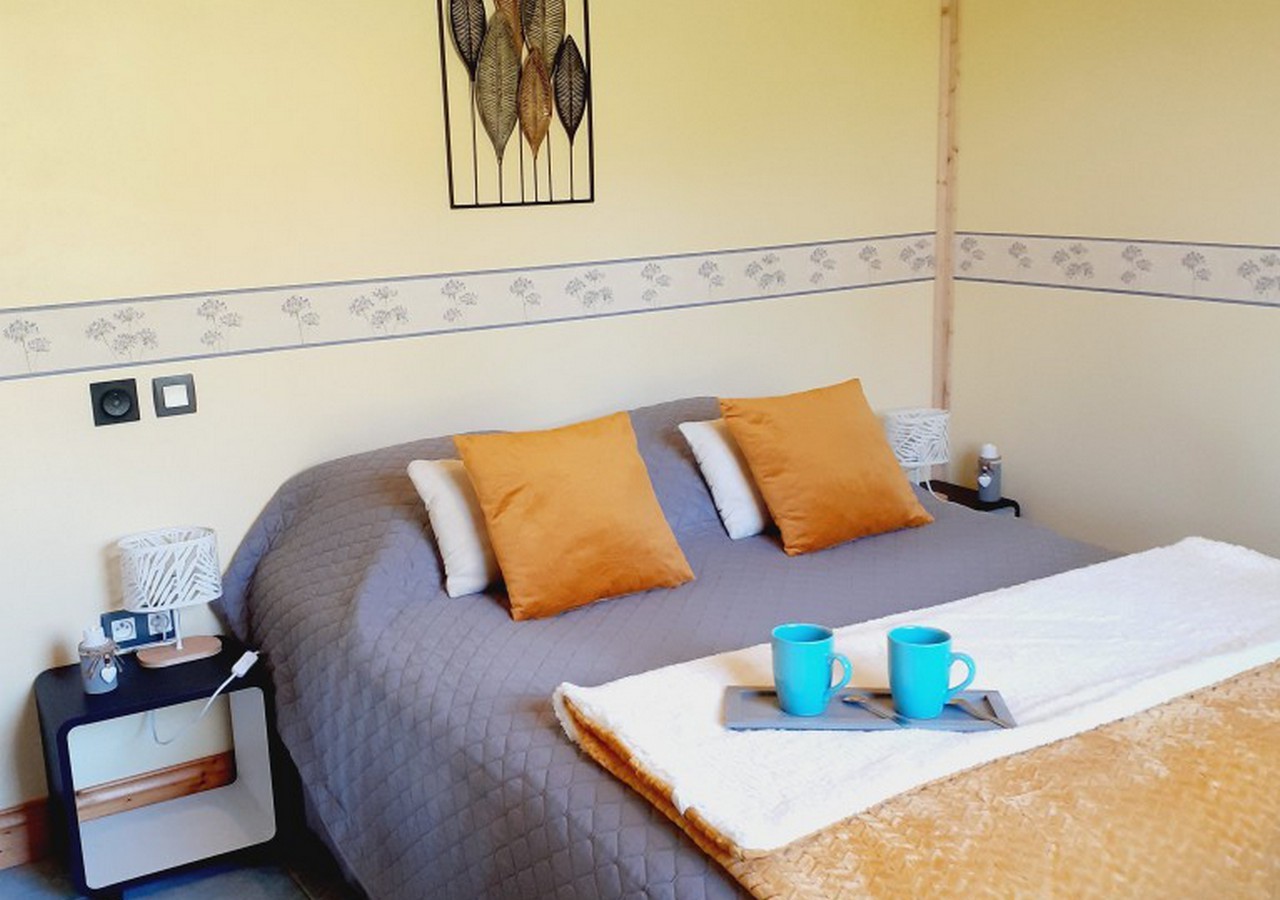 Chalet Mélèze : joli chambre pour 2 personnes