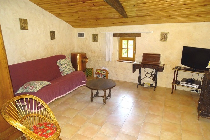 Le salon rustique