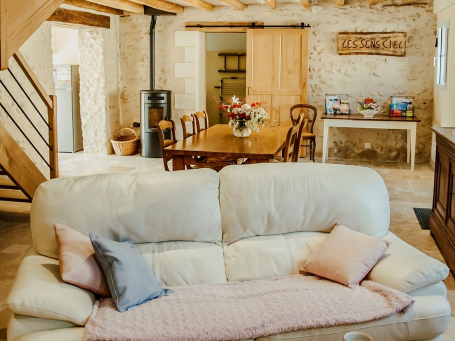 Le gite "Les Sens Ciel" pour 6 personnes, en Indre et Loir