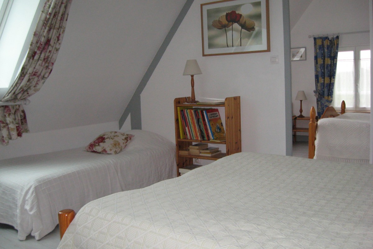 la chambre rose.