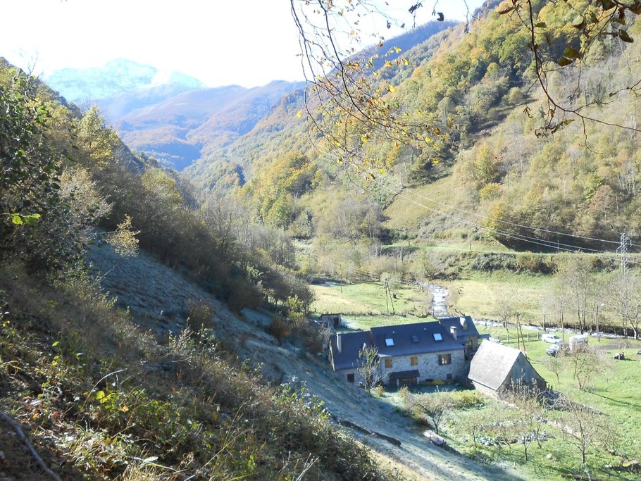 Vue du domaine en automne