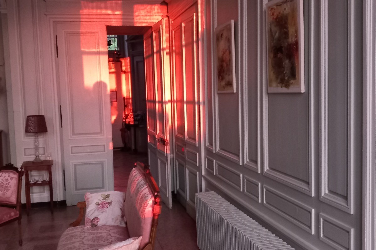 Coucher de soleil sur salon du milieu
