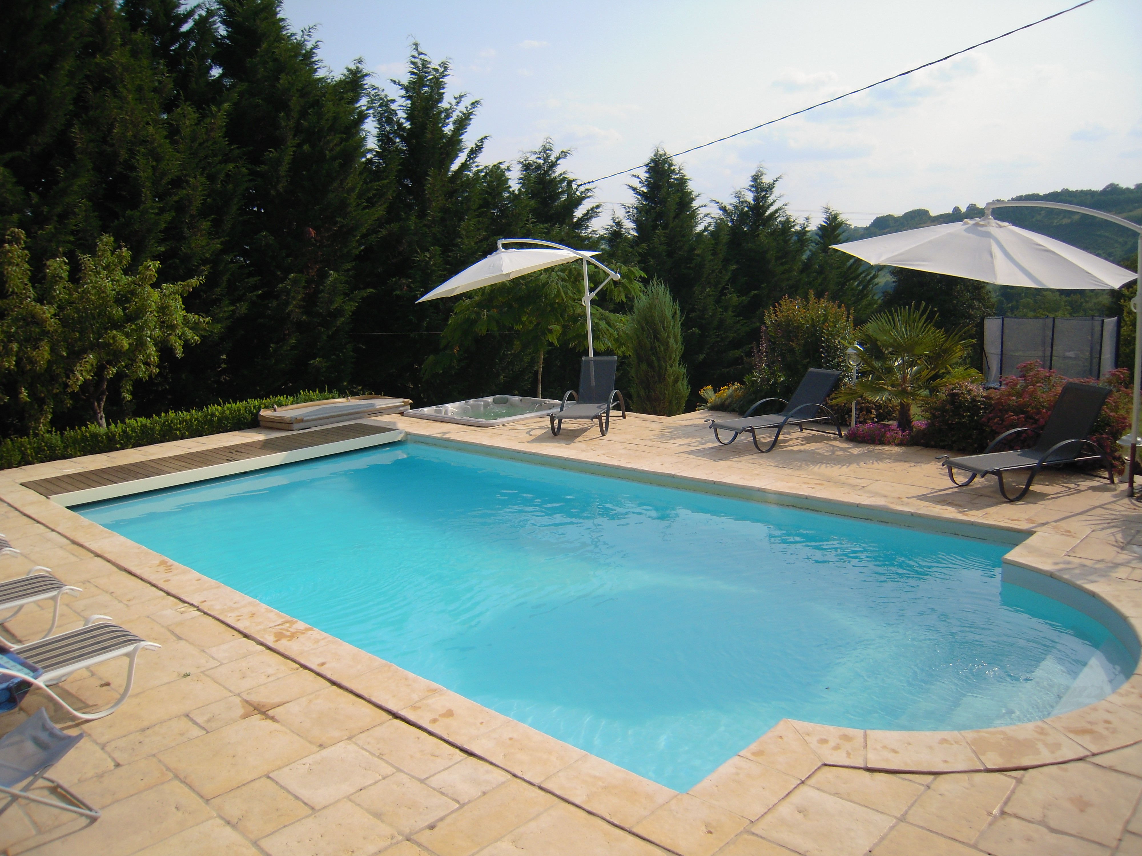 The swimming pool
