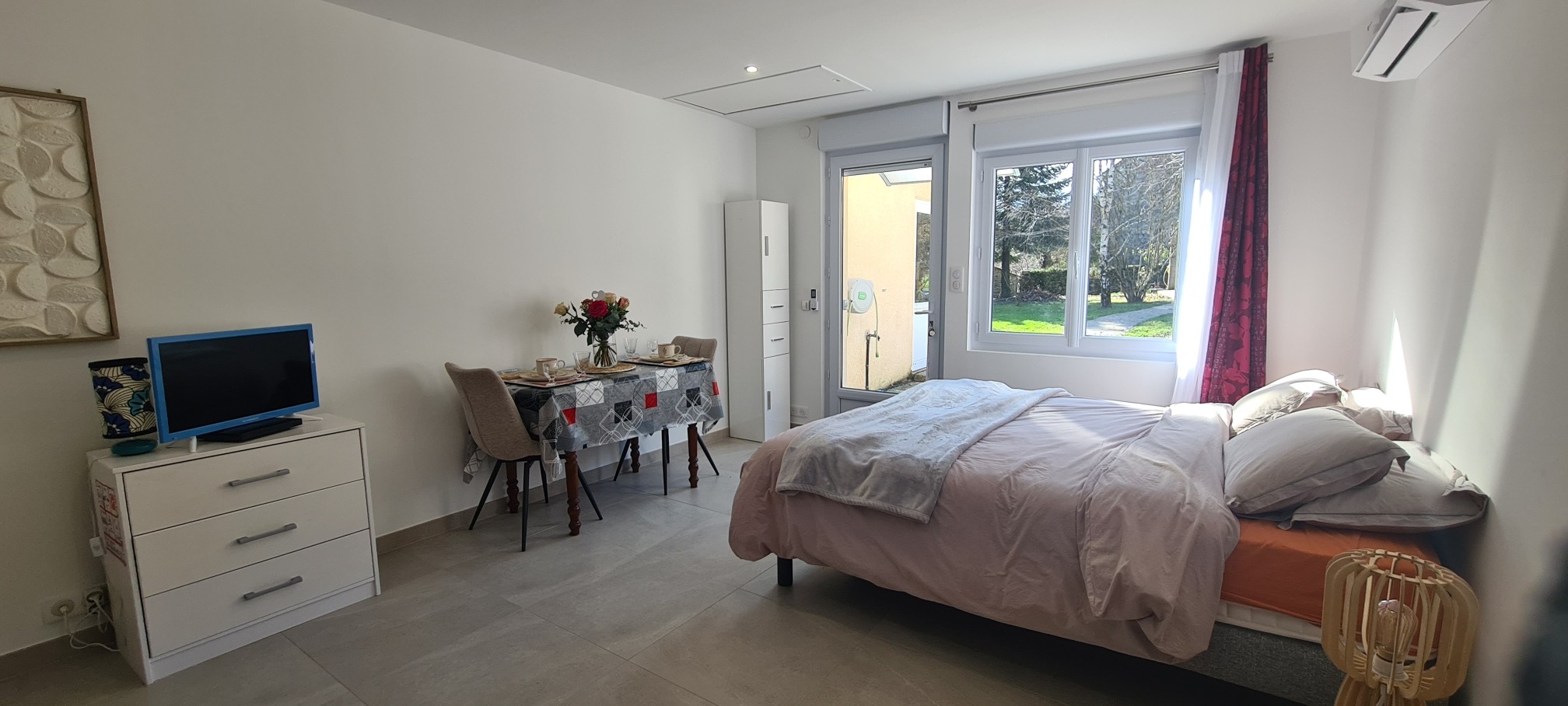 Chambre Rubis très mumineuse