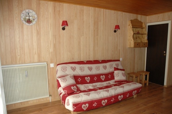 Salon / Appartement pour 4 personnes (Les Deux Alpes - Centre Station - Pied des Pistes - Ambiance Montagne)