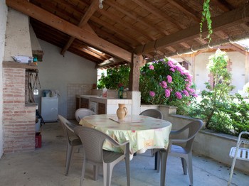 cuisine d été où se trouve le lave-linge