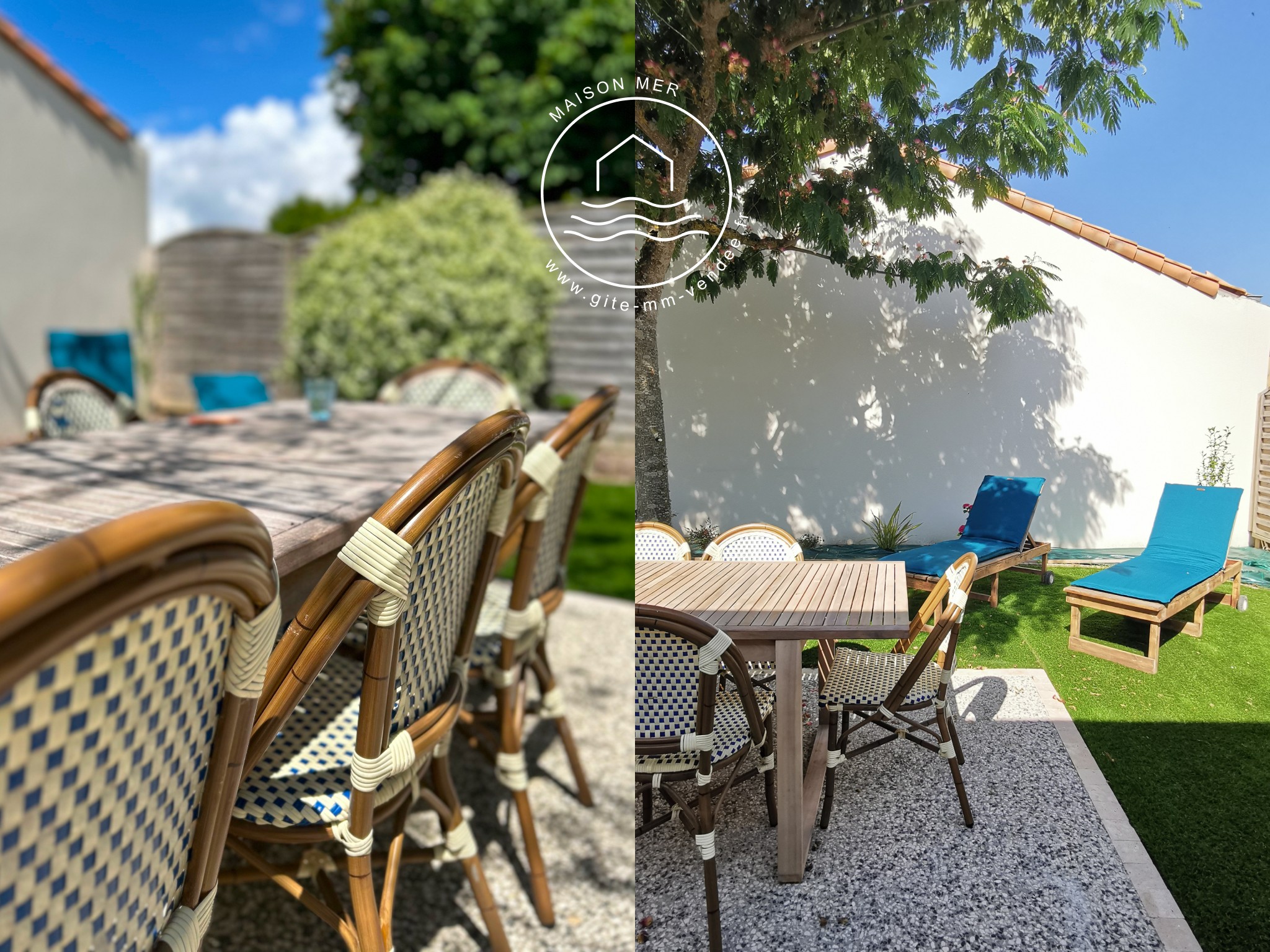 Extérieur pour manger et se détendre