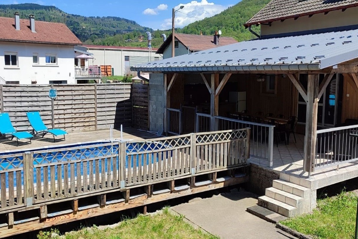 Piscine privée - Gîte du Pré Forestier