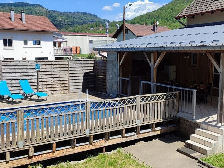 Piscine privée - Gîte du Pré Forestier