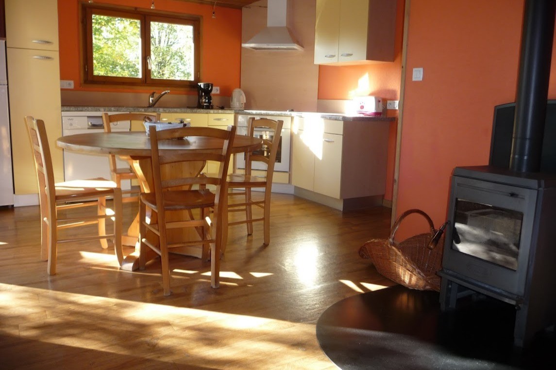 Chalet Lodges du hérisson-Coin repas
